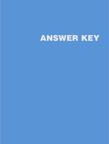 Extensive Reading for Academic Success. Advanced A (Answer and Key)