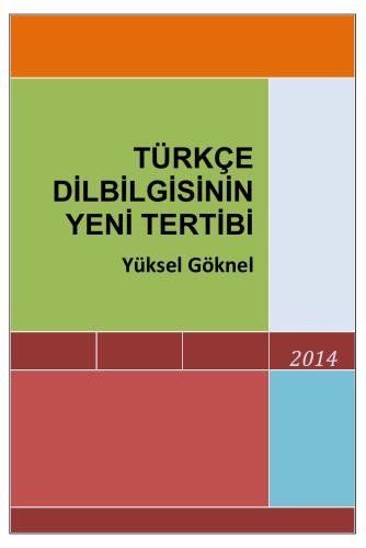 Türkçe Dilbilgisinin Yeni Tertibi