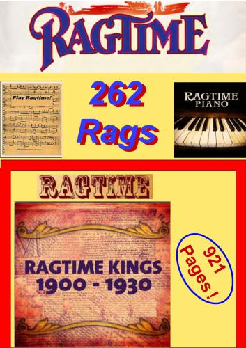 262 Classic Piano Rags. Various Composers