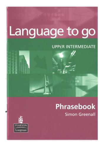 Language to go Upper Intermediate Phrasebook