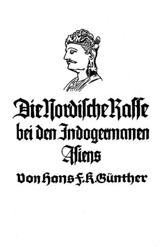 Die Nordische Rasse bei den Indogermanen Asiens