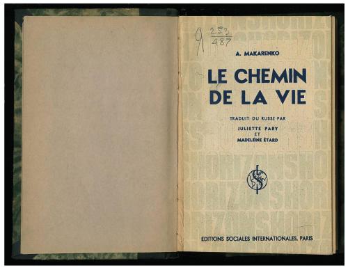 Le chemin de la vie