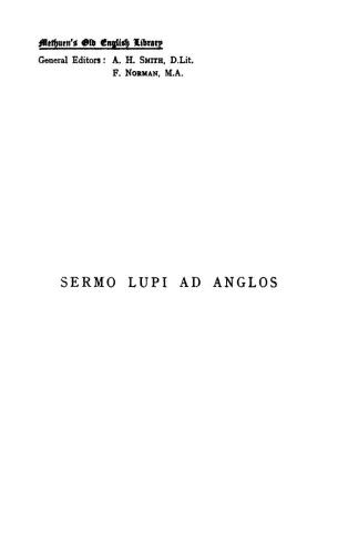 Sermo Lupi ad Anglos