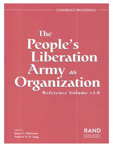 The People's Liberation Army as organization