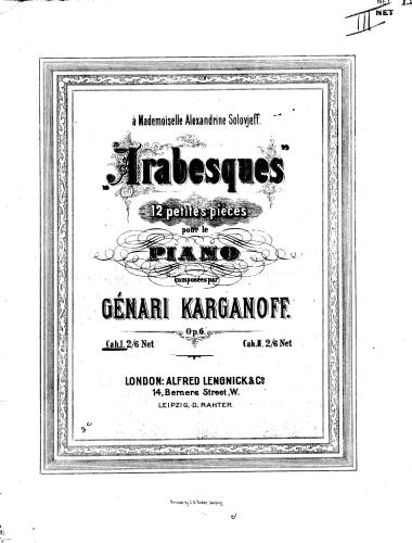 Karganoff Genari Arabesques