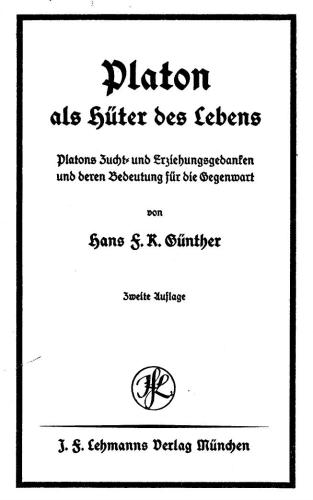 Platon als Hüter des Lebens