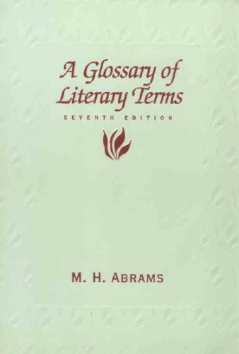 A glossary of literary terms
