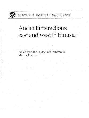 The Eurasian Steppe 'Nomadic World' of the First Millennium BC: Inherent Problems within the Study of Iron Age Nomadic Groups
