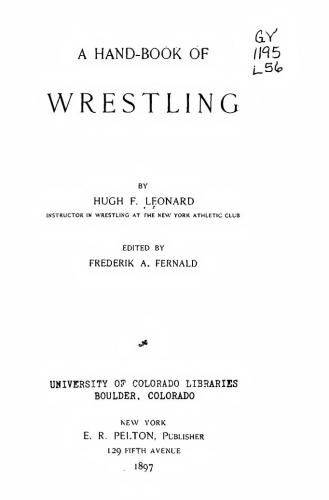 A Hand-Book of Wrestling