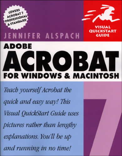Adobe Acrobat 7 for Windows & Macintosh