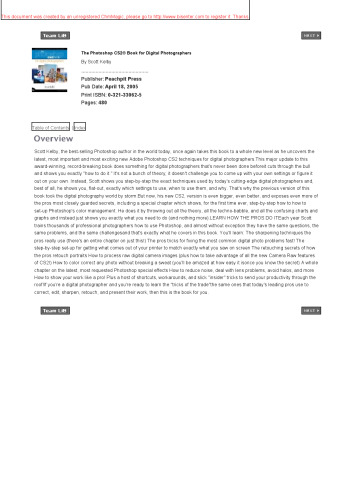 The Photoshop CS2 Book for Digital Photographers