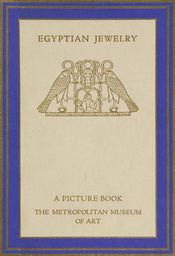 Ancient Egyptian Jewelry: A Picture Book