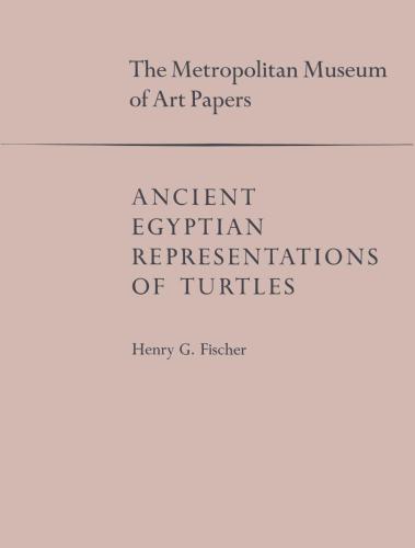 Ancient Egyptian Representations of Turtles