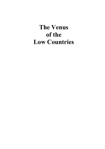 Topical Catalogues of the Iconography of Venus from the Middle Ages to Modern Times. V. 3.1. texts The Venus of the Low Countries