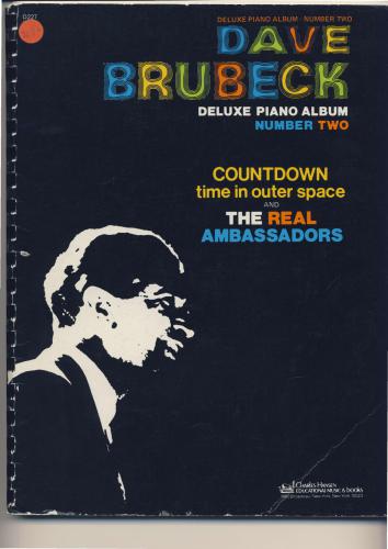 Deluxe Piano Album Number 2. Countdown Time in Outer Space and The Real Ambassadors
