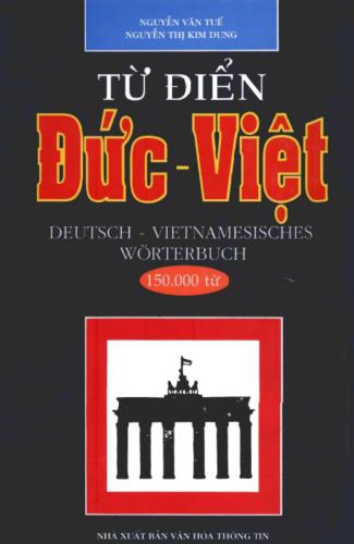 Từ Điển Đức - Việt / Deutsch-Vietnamesisch Wörterbuch