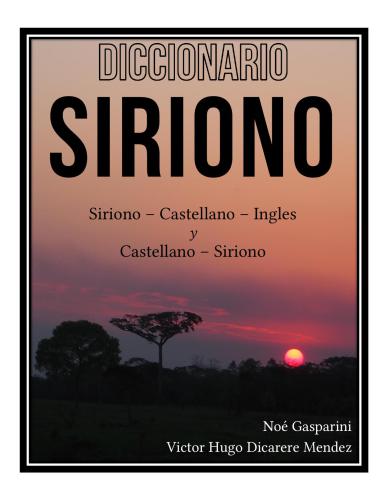 Diccionario Siriono