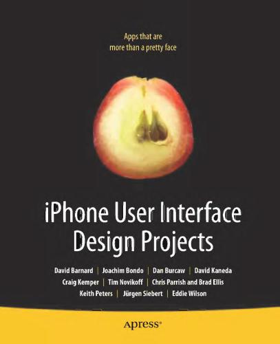 iPhone User Interface Design Projects