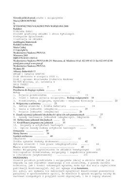 Slownik polskich przekleństw i wulgaryzmów