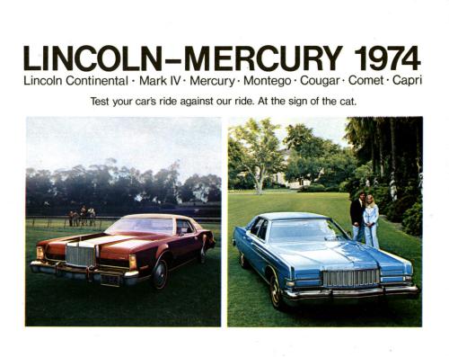 Lincoln - Mercury 1974