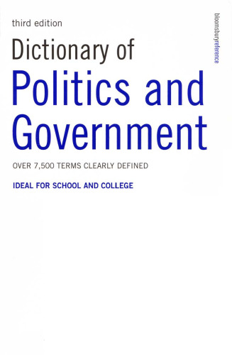 Dictionary of Politics and Government