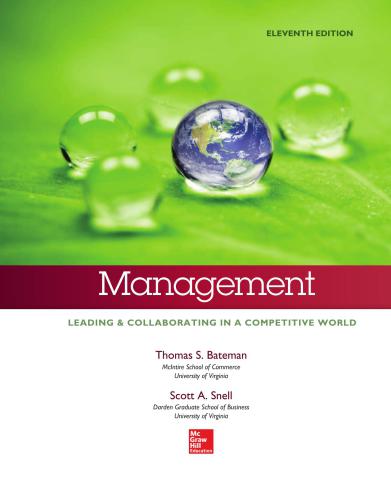 Management: Leading & Collaborating in a Competitive World