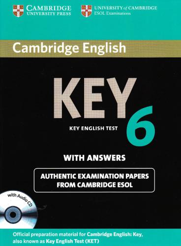 Cambridge English Key 6 Student's Book with Answers