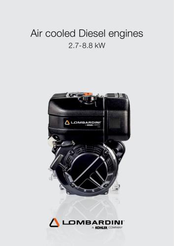 Air cooled Diesel Engines 2.7-8.8 kW