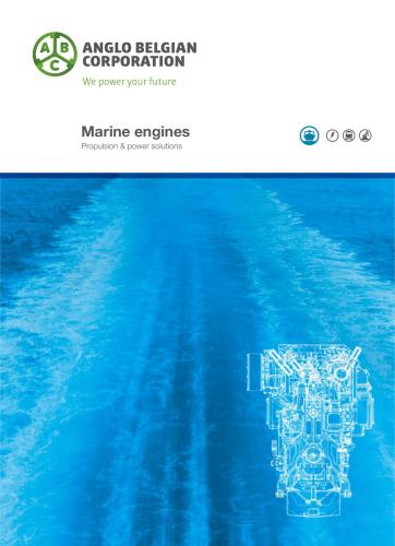 Marine engines. Propulsion & power solutions