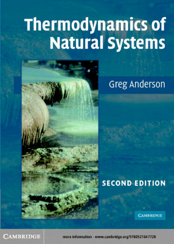 Thermodynamics of Natural Systems