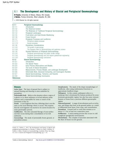 Treatise on Geomorphology: V8-14