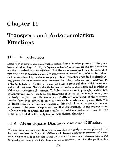 Statistical dynamics: matter out of equilibrium