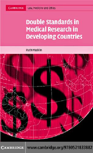 Double standards medical research developing countries