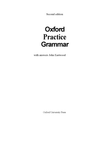 Oxford Practice Grammar