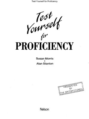 Test yourself for proficiency
