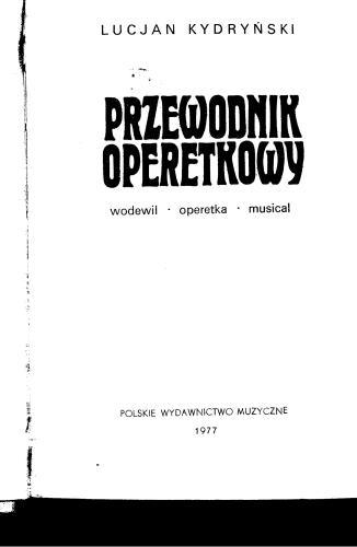 Przewodnik operetkowy