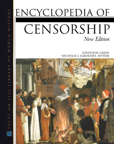 The encyclopedia of censorship