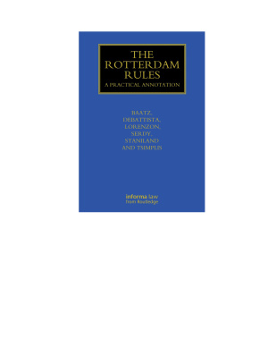 The Rotterdam Rules: A Practical Annotation