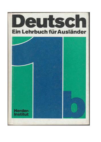 Deutsch.Ein Lehrbuch für Ausländer.Teil 1В. Книга с аудиоприложением на пластинках