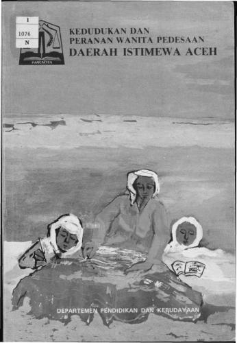 Kedudukan dan Peranan Wanita Pedesaan Daerah Istimewa Aceh
