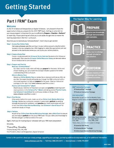 FRM Part I Book 4: Valuation and risk models (2015 SchweserNotes)