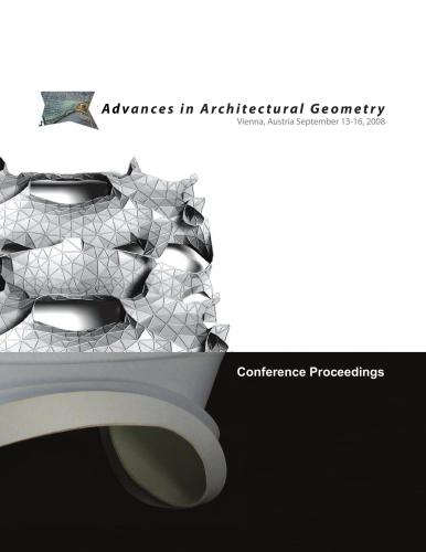 Advances in Architectural Geometry