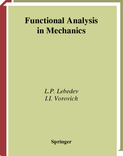 Functional Analysis in Mechanics