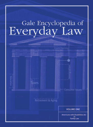 Gale Encyclopedia of Everyday Law