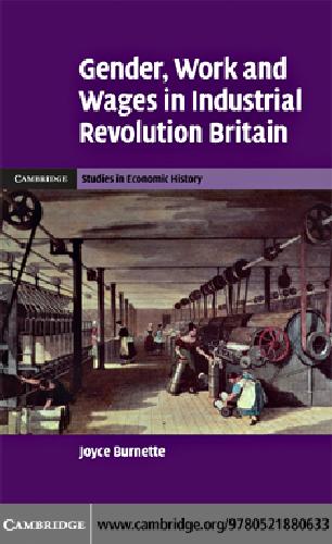 Gender work wages industrial revolution britain