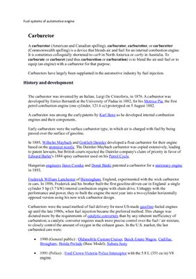 Fuel Systems of automotive engine/Системы подачи топлива(с переводом) - 50 000 знаков