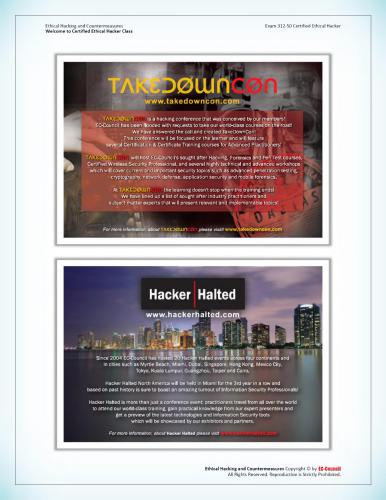 EC-Council. Ethical Hacking and Countermeasures (CEH v. 8)