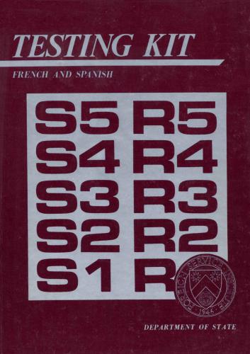 Testing Kit (French and Spanish)