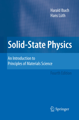 Solid-State Physics: An Introduction to Principles of Materials Science
