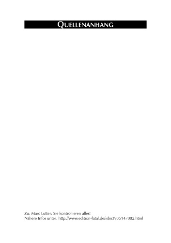 Sie kontrollieren alles!